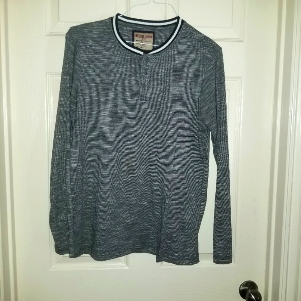 Men's Hudson & Barrow Henley Shirt
